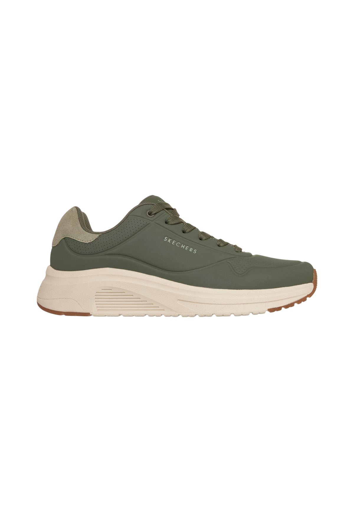 Sneakers Basse Uomo Skechers Memory Foam, Dettaglio scamosciato Uno Lite 2 183530