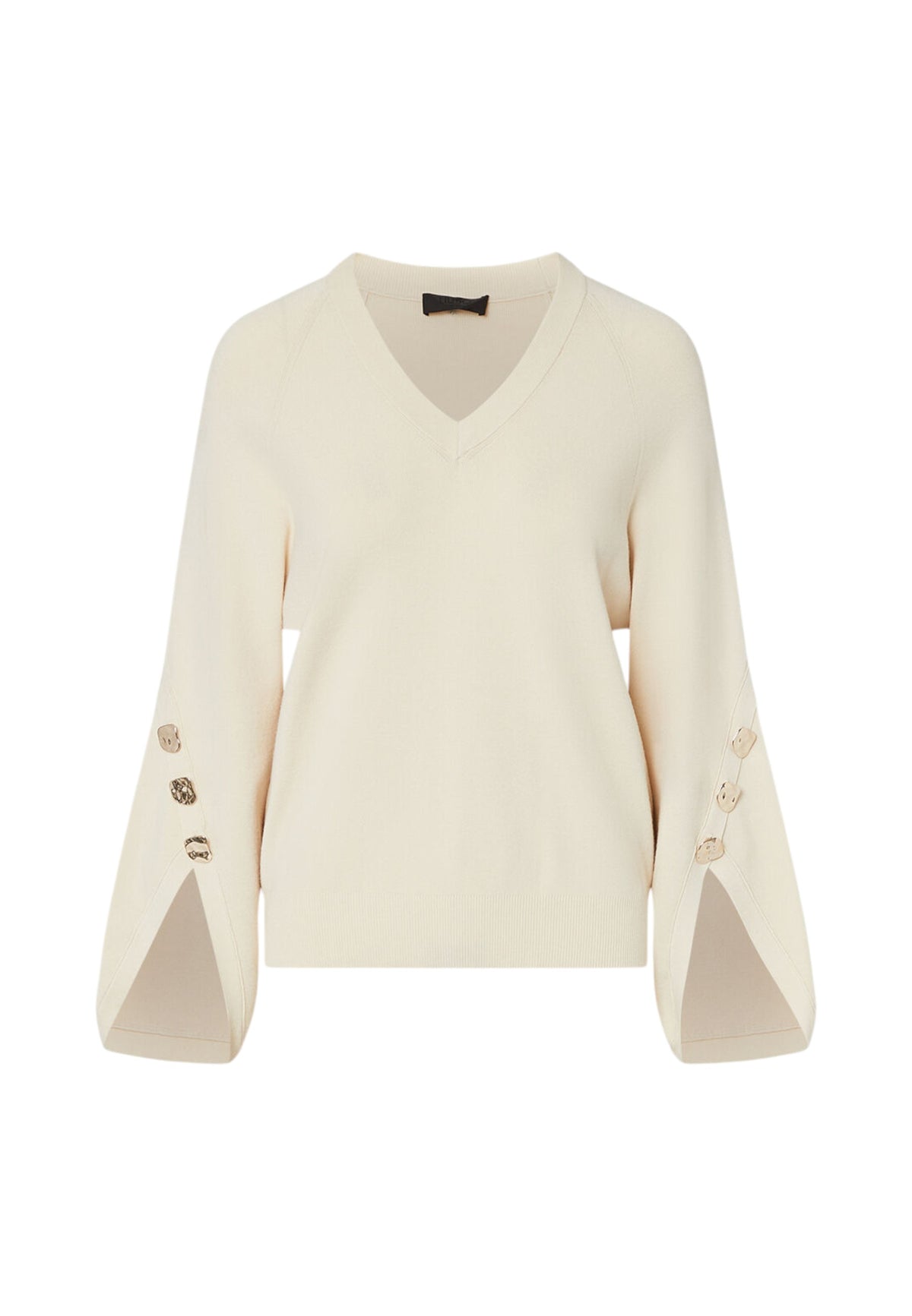 Maglia Scollo A V Donna Liu Jo Con Maniche A Mantella  CF6092MS99E