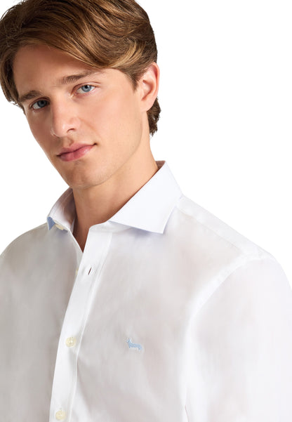 Camicia Manica lunga Uomo Harmont & Blaine in Popeline Stretch  CNP011012523I