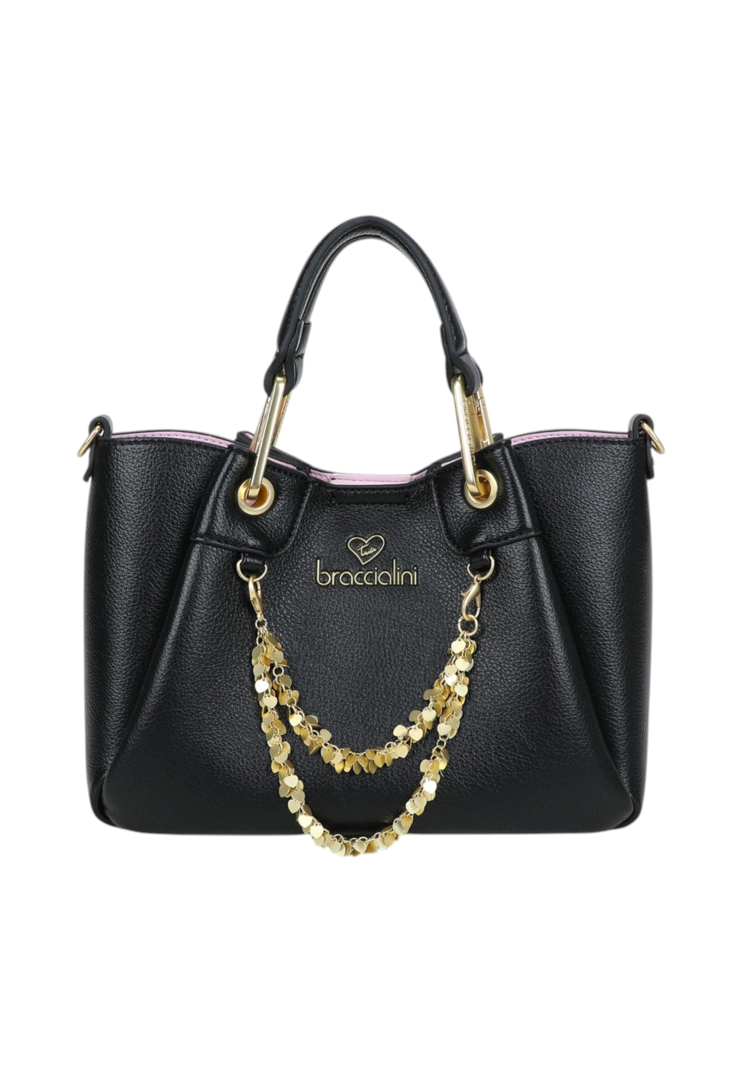 Borsa A Mano Donna Braccialini Small Con Doppio Manico Con Tracolla Amy B18810YY