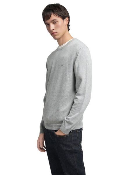 Maglia A Girocollo Uomo Replay Con Ricamo R  UK4851.000.G22578