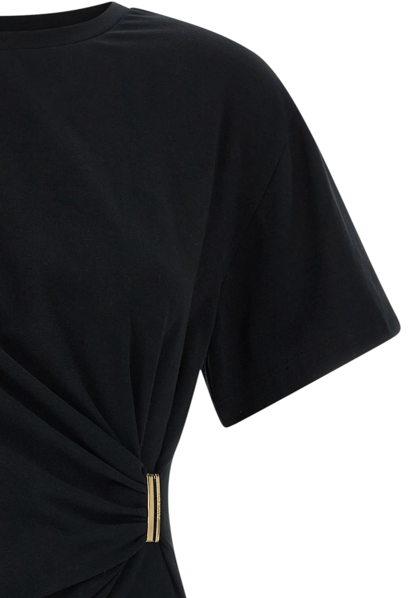 T-Shirt Manica Corta Donna Pinko Con Drappeggio Mary 106455A35D