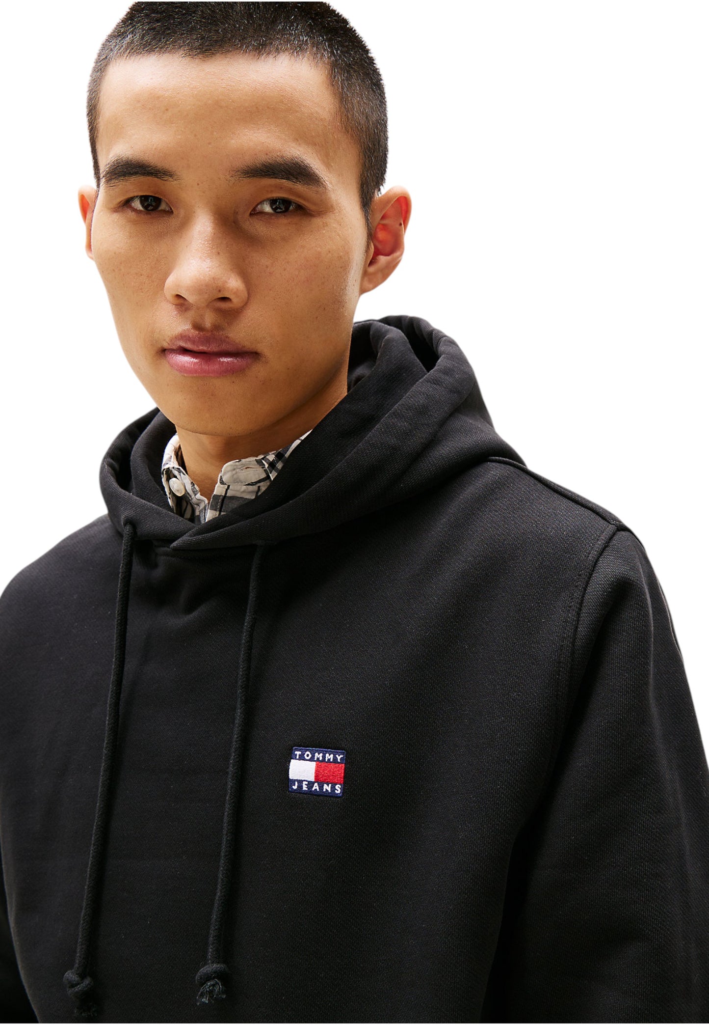 Felpa Con Cappuccio Uomo Tommy Jeans  Tjm Regular Badge DM0DM20258