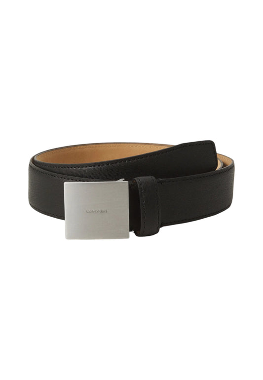 Cintura  Uomo Calvin klein 35MM Plaque Buckle