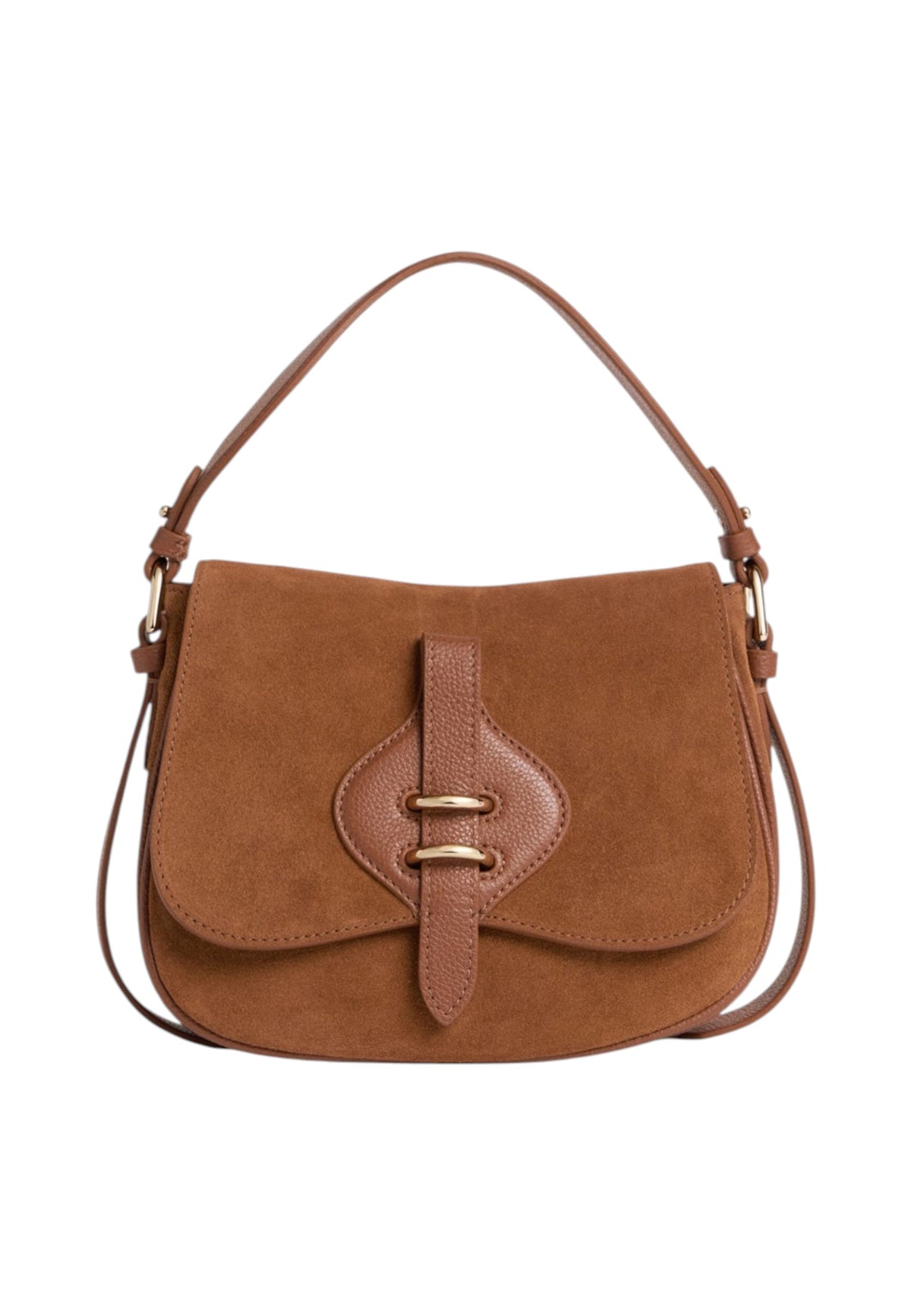 Borsa A Mano Donna Coccinelle In camoscio, Bimateriale Mavery Suede Bimaterial E1U7H180201