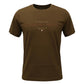 T-Shirt Manica Corta Uomo Aeronautica Militare Con Stampa Gommata E Logo In Ecopelle  241TS2228J634