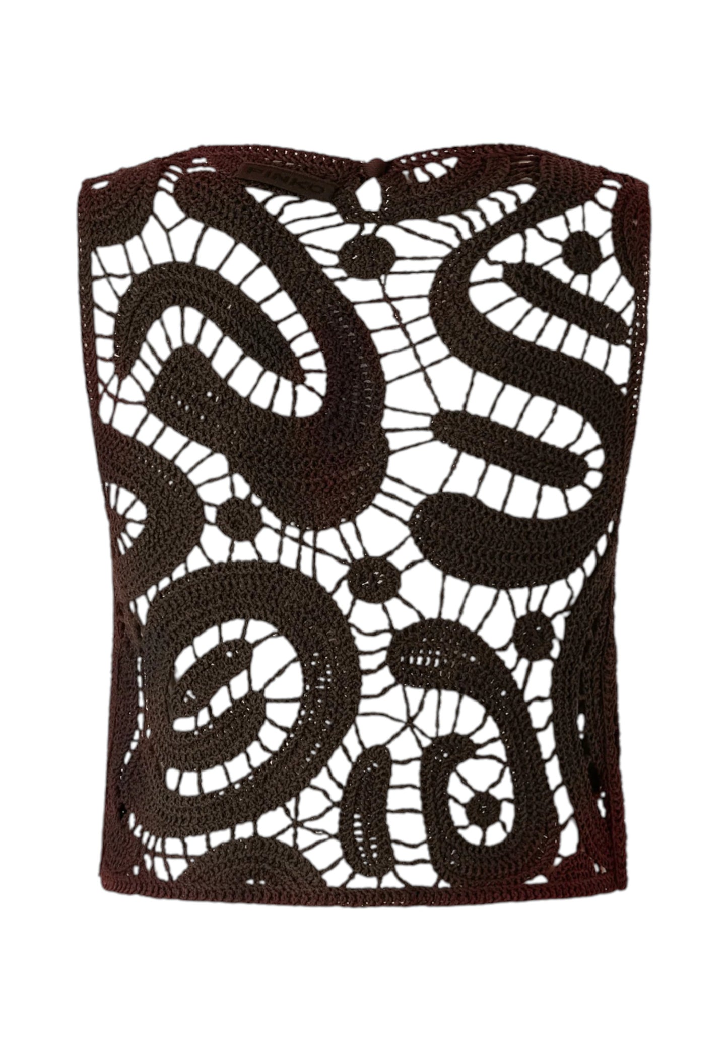 Top  Donna Pinko Crochet Geometric Eruzione 106438A354