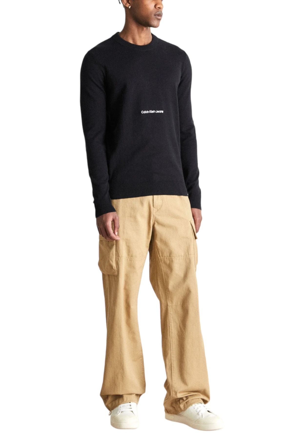 Maglione A Girocollo Uomo Calvin klein Jeans   J30J324328