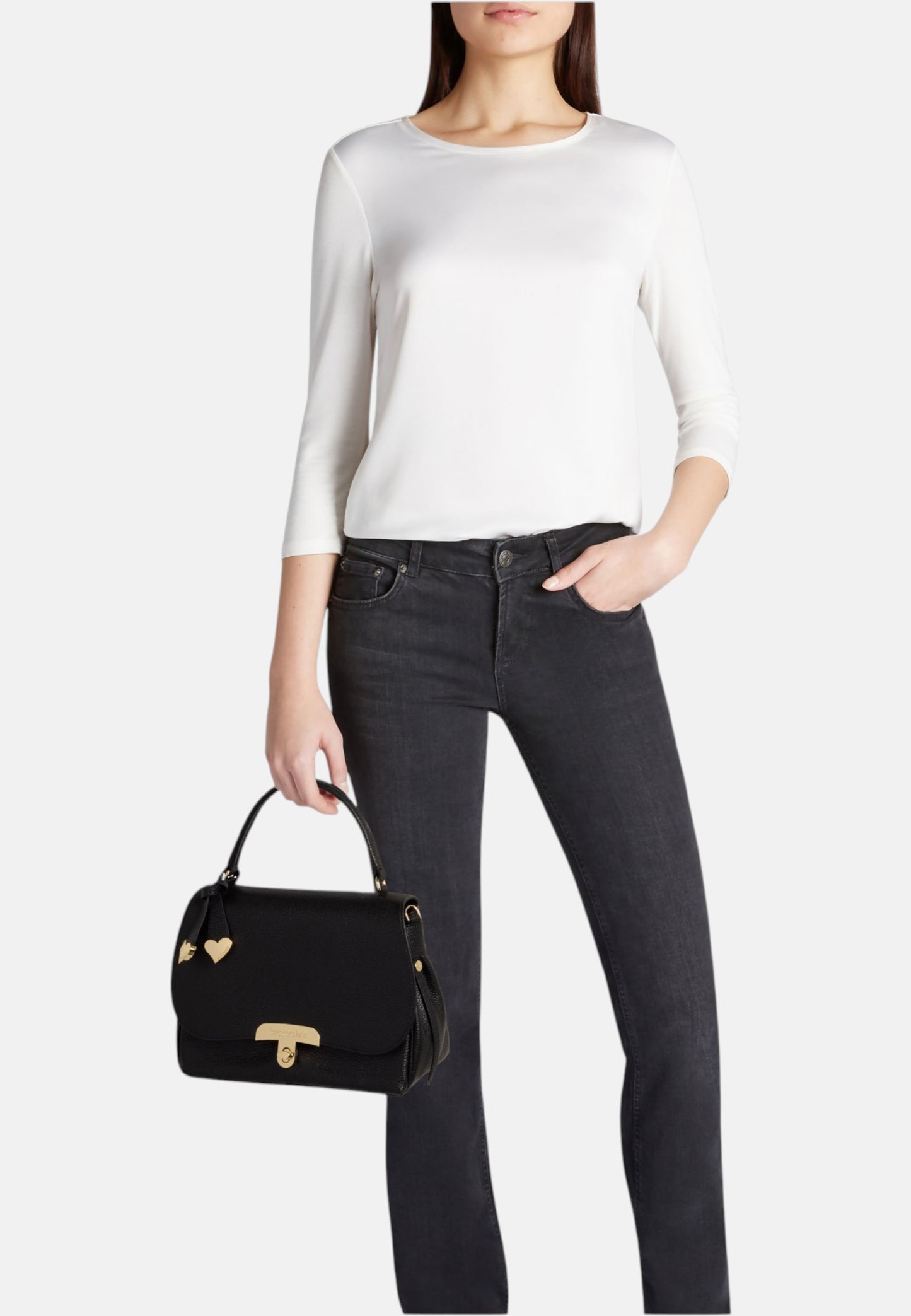 Borsa A Mano Donna Braccialini Medium in Pelle Michelle B19013PP