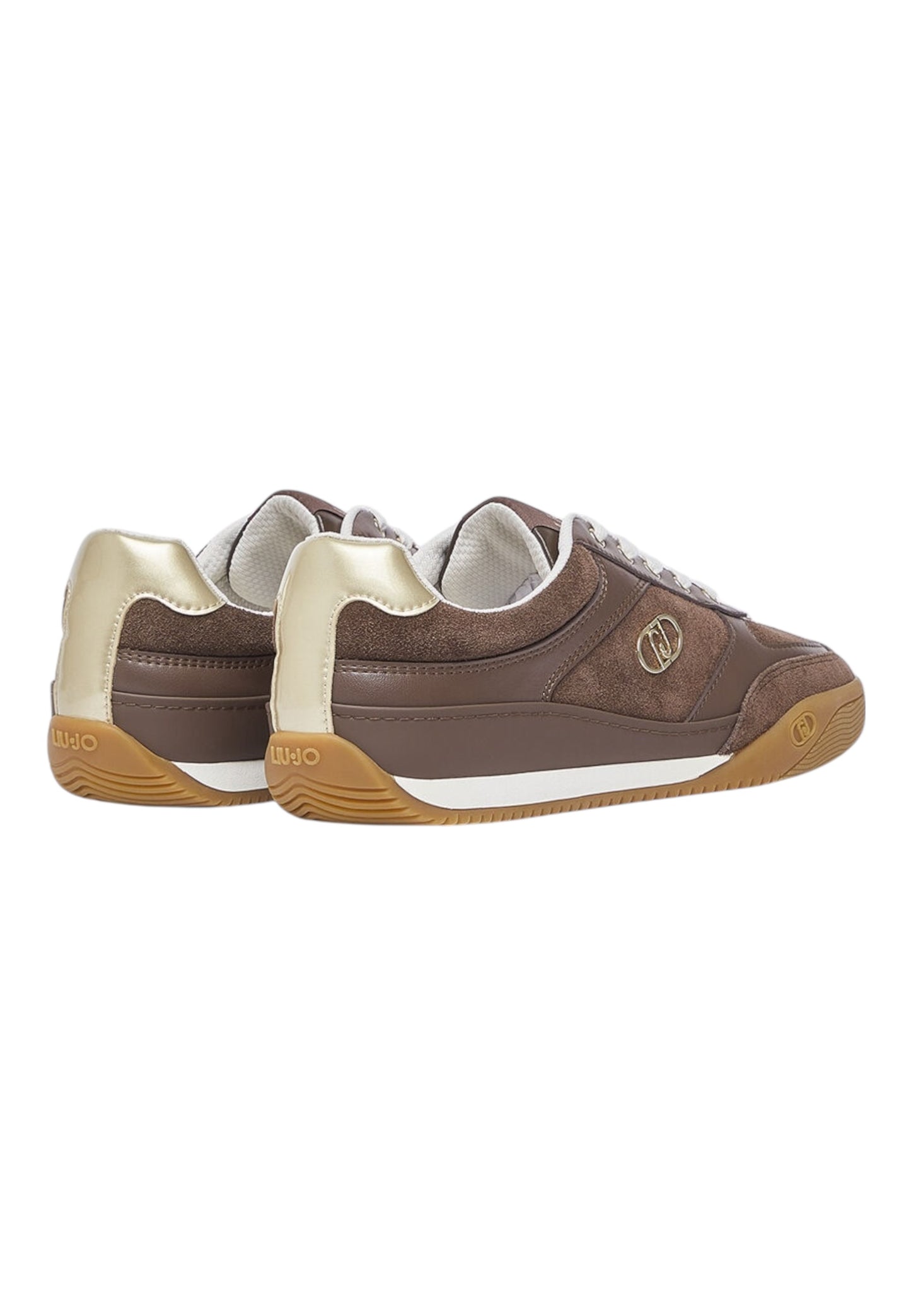Sneakers Basse Donna Liu Jo In Camoscio Bovino/Pelle Di Vitello Lewis 01 BA6039PX310