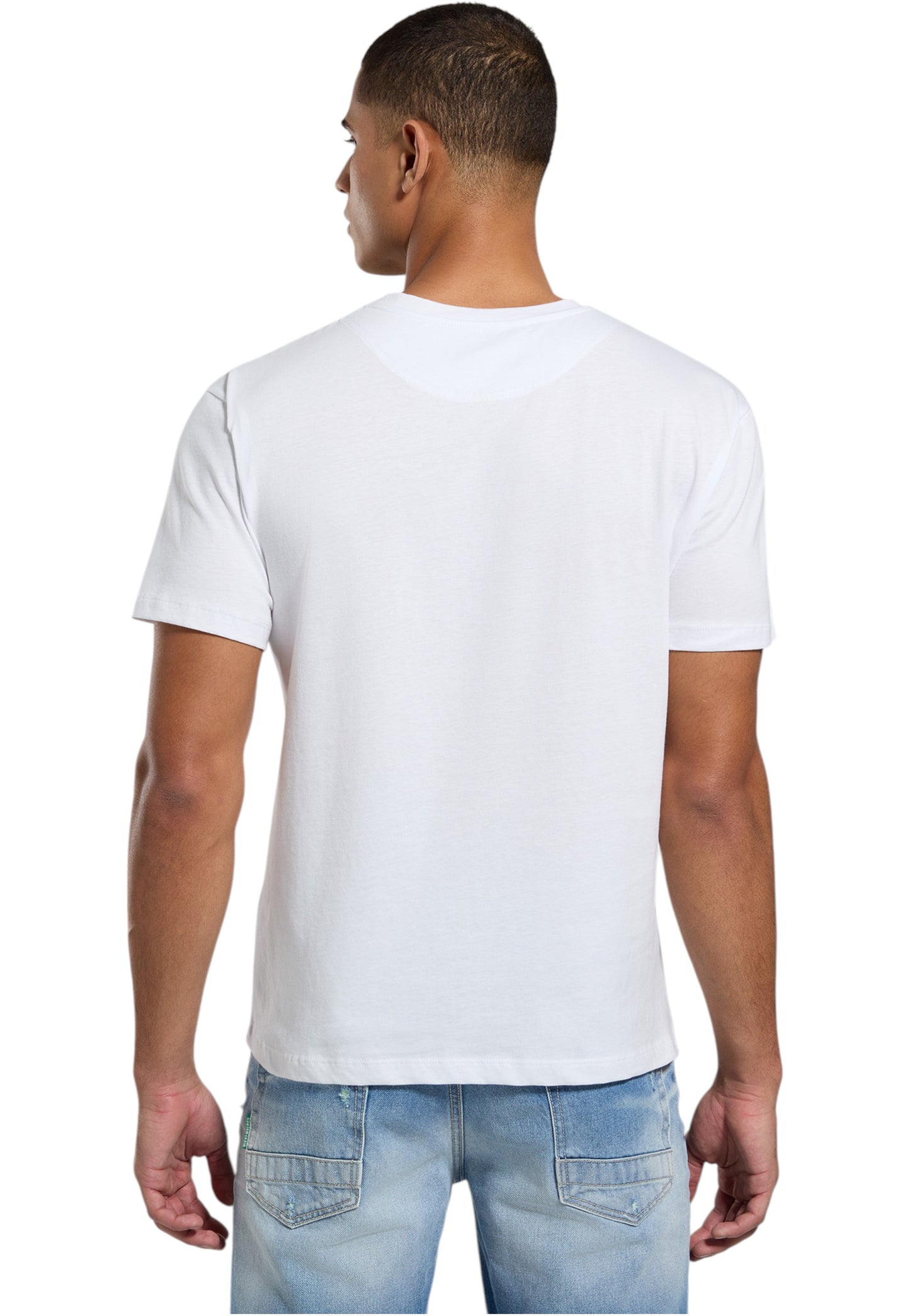 T-Shirt Manica Corta Uomo Bikkembergs Con Intarsi