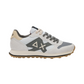Sneakers Basse Uomo Sun68 Stile Running, Nylon E Suede, Maxi Logo, Bicolor Jaki 2.0 Bicolor Z46122