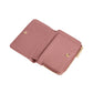 Portafoglio Con Zip Donna Coccinelle Compatto In Pelle con grana Metallic Soft E2MW511D101