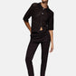 Pantaloni Flare Fit Donna Liu Jo Cropped Vita Alta  WA6475T373A
