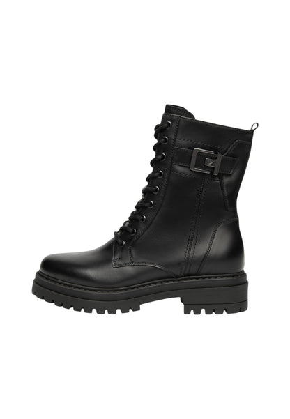 Stivaletti Anfibi Donna Nero Giardini Tacco 4 CM  I514833D