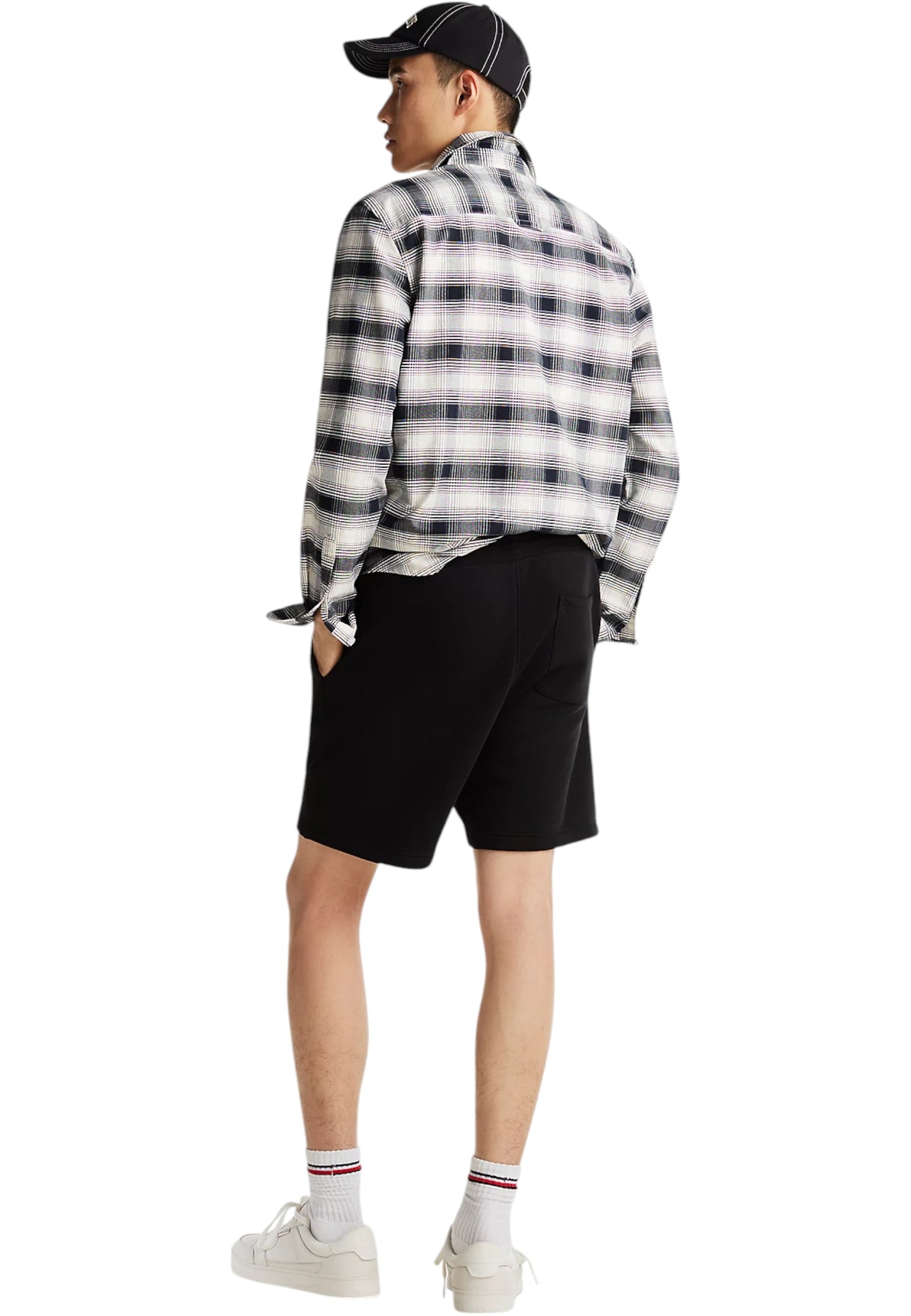 Pantaloncini  Uomo Tommy Jeans In Felpa Tjm S Flag Beach