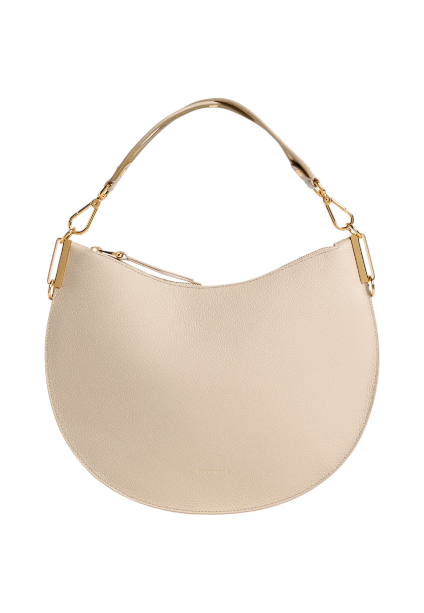 Borsa A Spalla Donna Coccinelle In Pelle Martellata Doppia Coccinelle Sunup Medium E1QKF130201