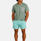 T-Shirt Manica Corta Uomo Mc2 Saint Barth Stampa/Ricamo Fronte E Retro Credit Card Portland PRL0002