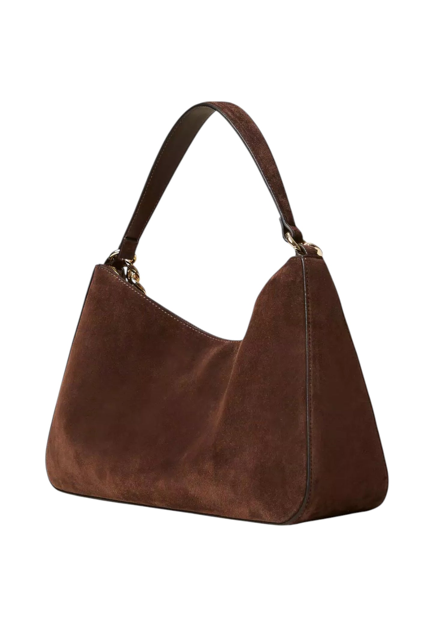 Borsa A Spalla Donna Twinset Grande In Camoscio Manico In Catena Logo  252TB7162