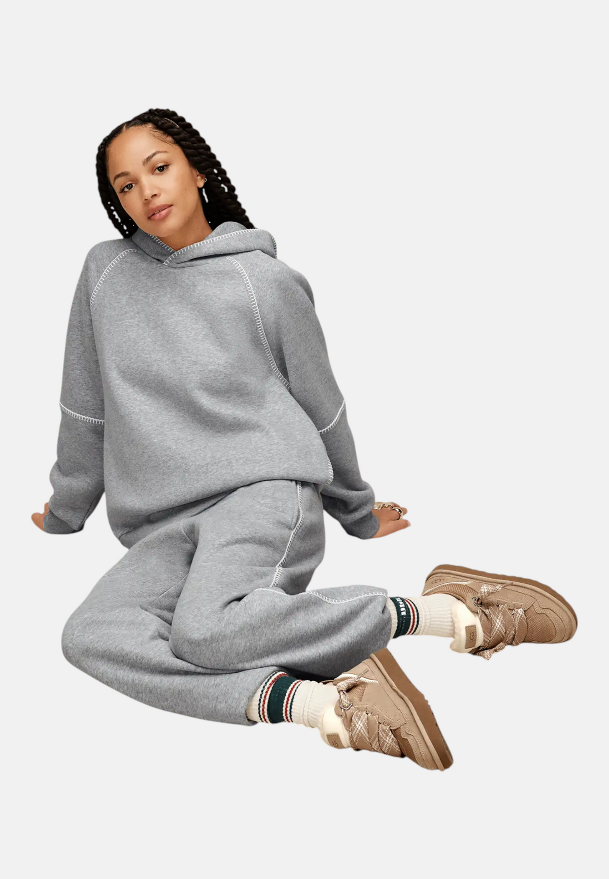 Calze  Donna Ugg  W Jedlyn Varsity Crew 2 Pack 1181410