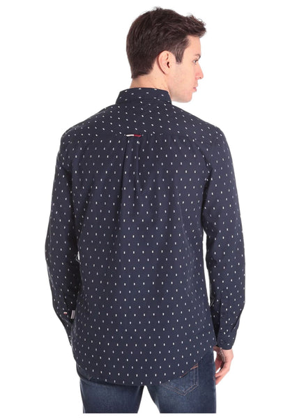 Camicia Manica lunga Uomo Tommy Jeans  Essential Dobby DM0DM15401