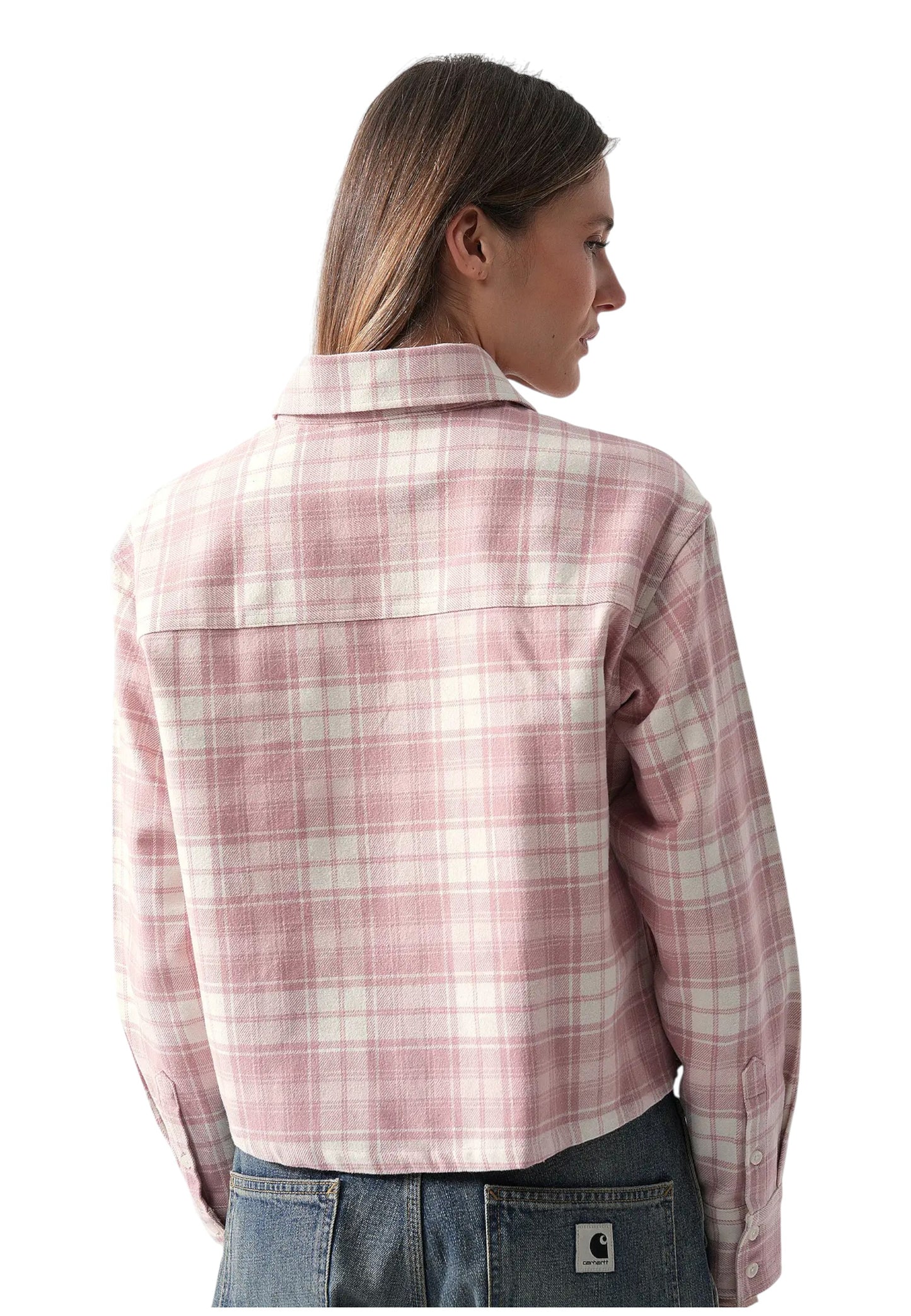 Camicia Manica lunga Donna Guess Con Tasca Gj Boxy Shirt W5BH39WGMH1