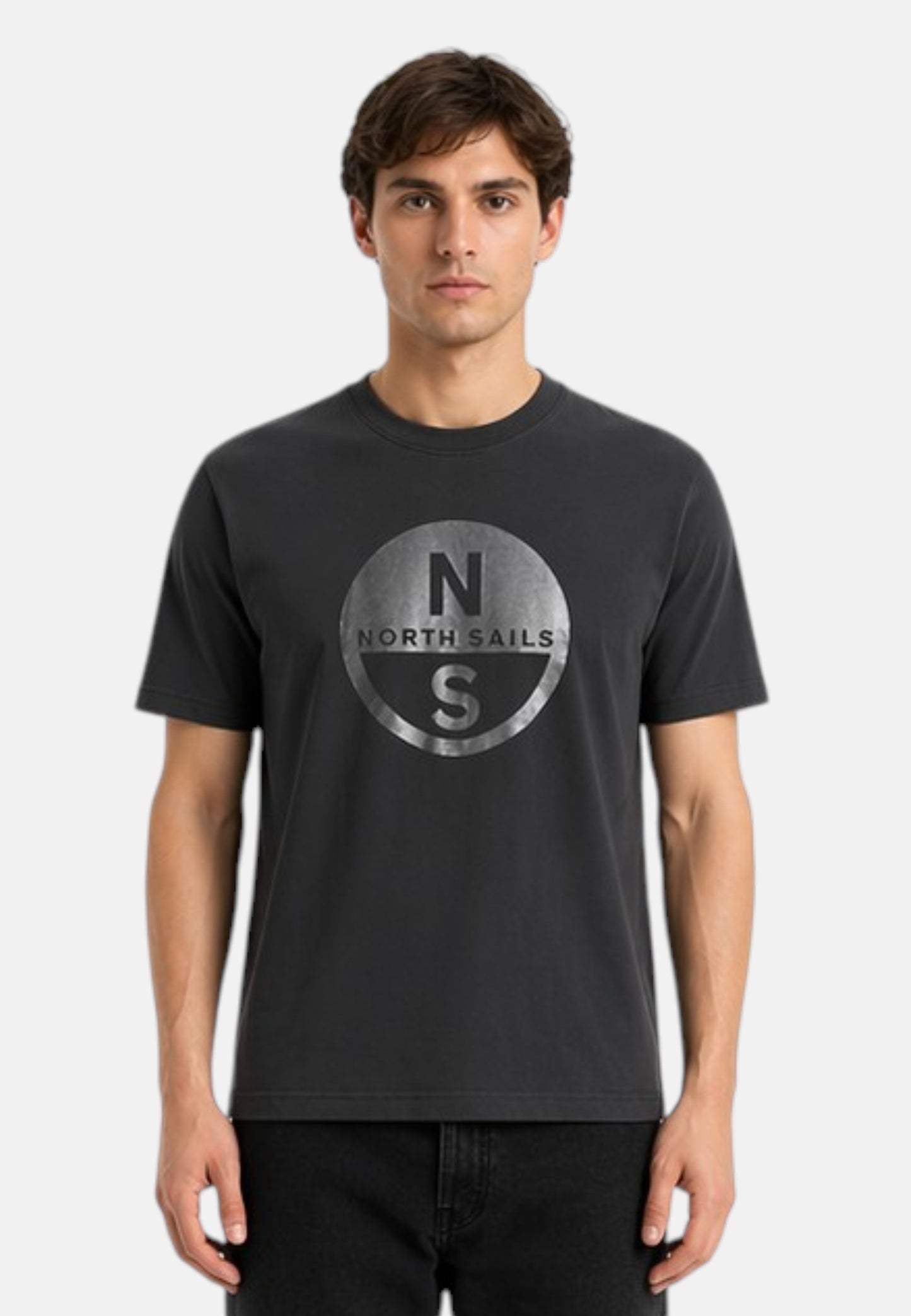 T-Shirt Manica Corta Uomo North Sails Con Stampa  693146