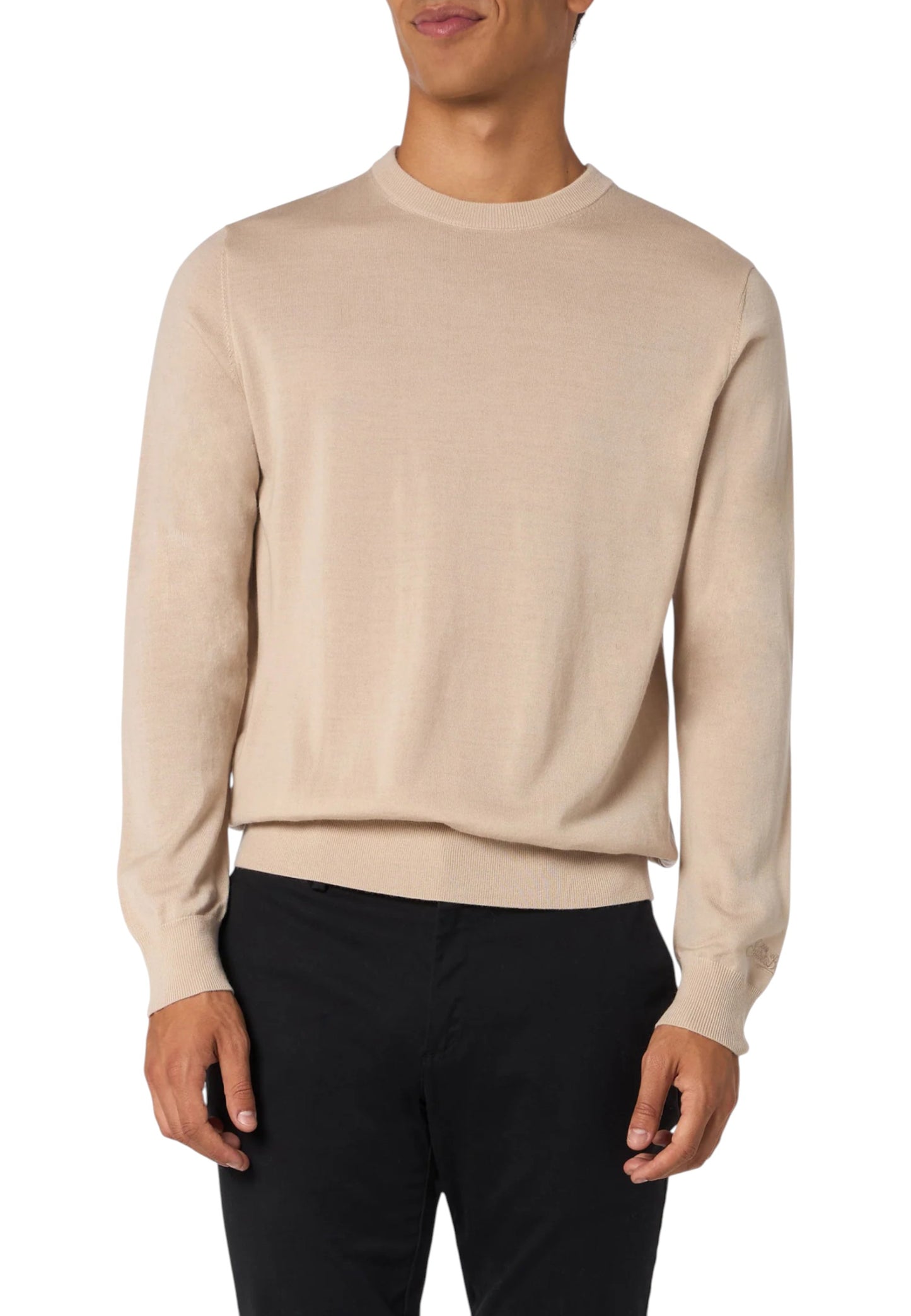 Maglione A Girocollo Uomo Mc2 Saint Barth  Regent Merino REGE013