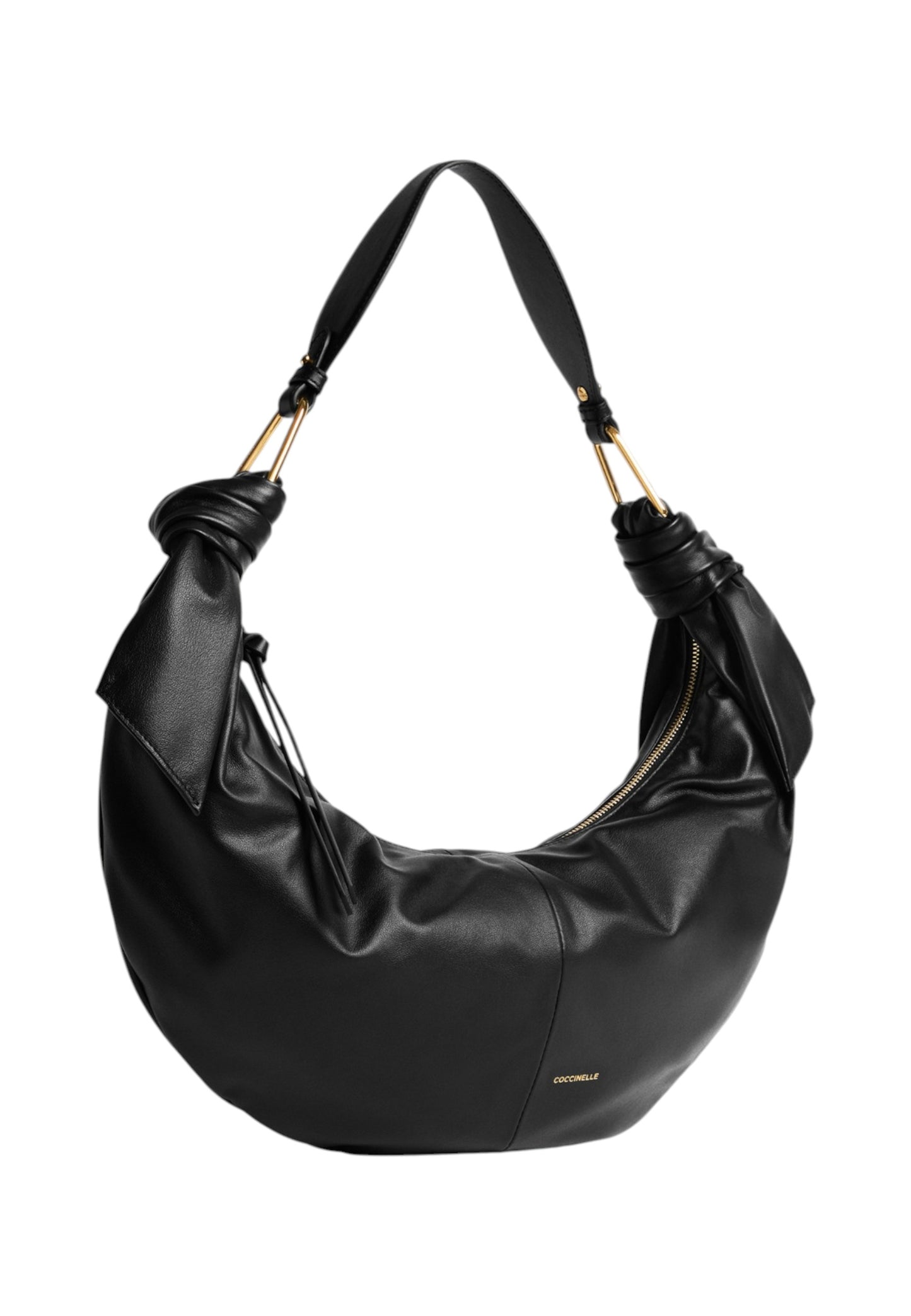 Borsa A Spalla Donna Coccinelle In Pelle Liscia Imbottita Coccinelle Furoshiki Large E1U1A130101