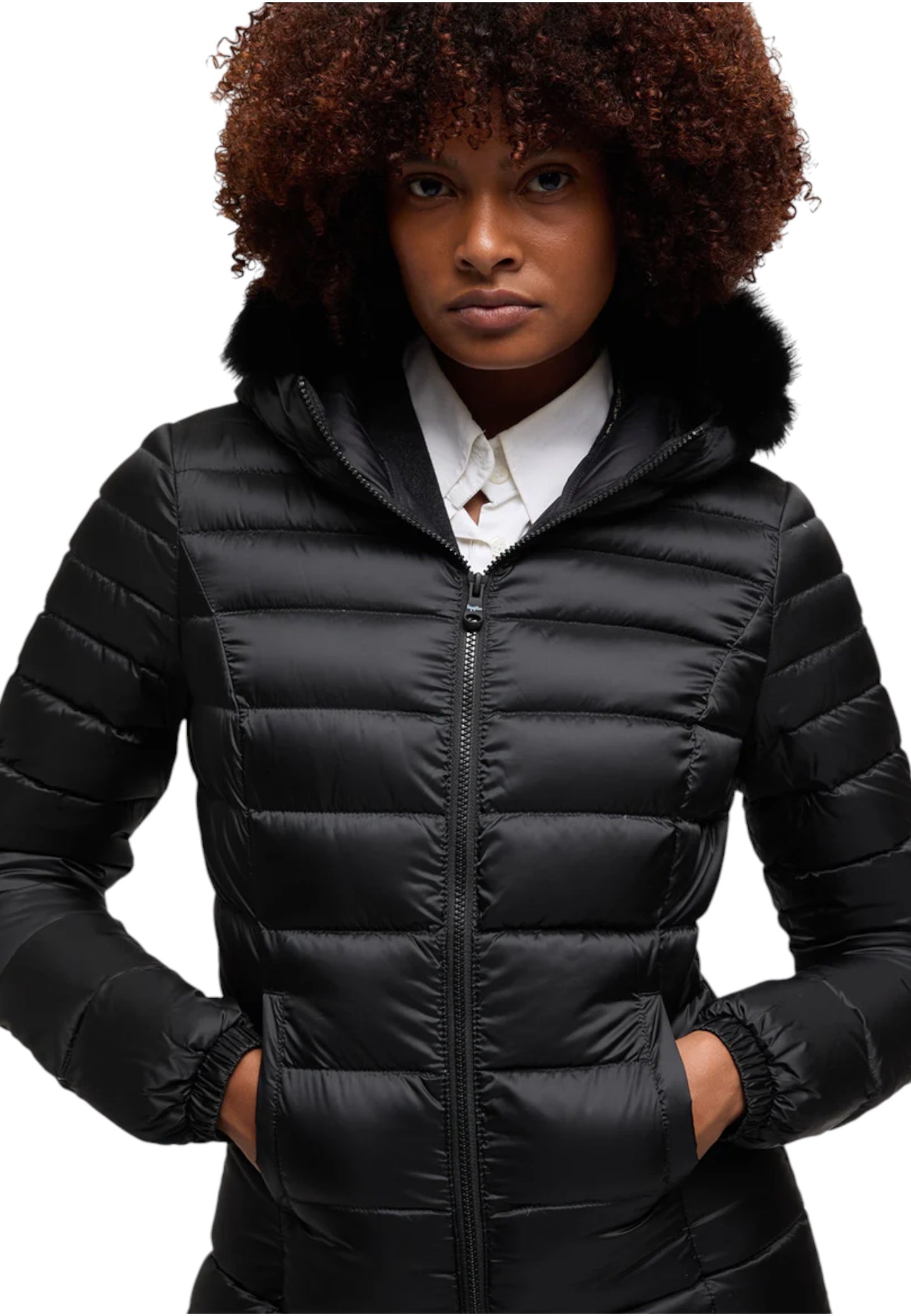 Piumino Lungo Donna Refrigiwear Con Cappuccio Long Mead Fur 24AIRWW98118RA0035