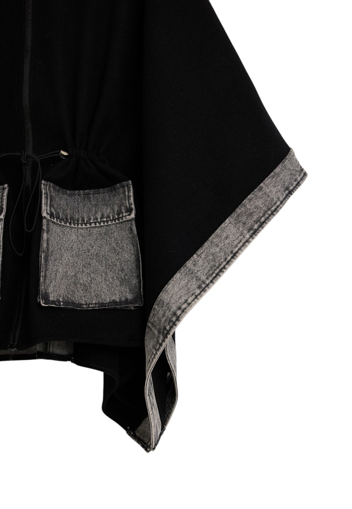 Poncho  Donna Desigual  Poncho Denim Aldama Grey 26WAIA29