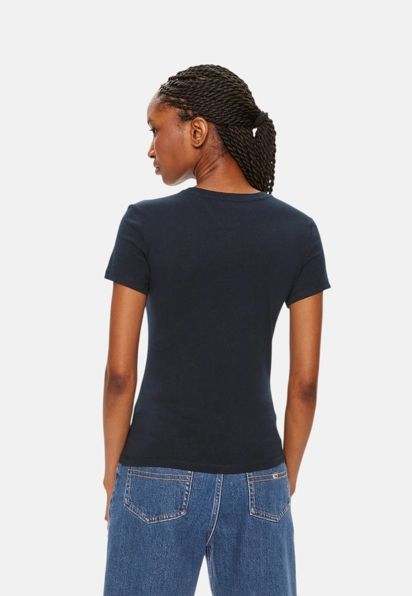 T-Shirt Manica Corta Donna Tommy Jeans   DW0DW18398