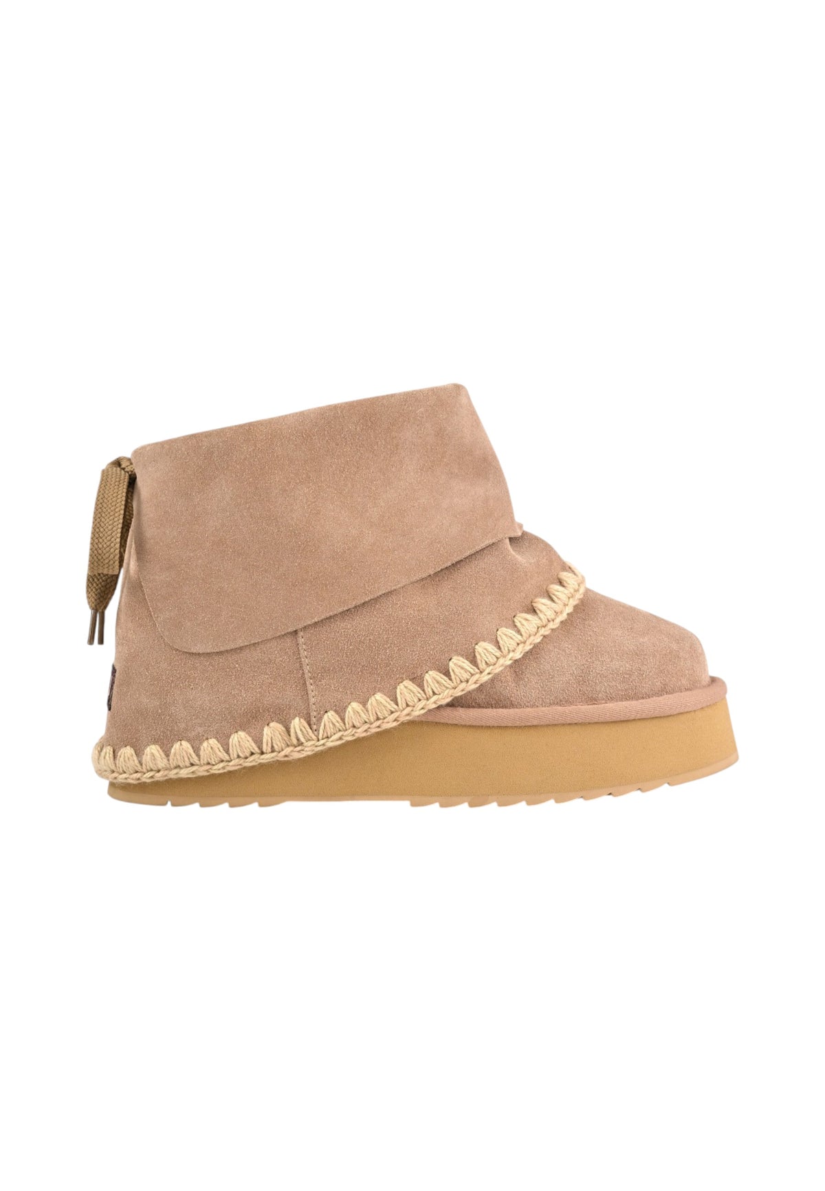 Stivali  Donna Mou  Platform Boot Suede Folding MU.FW681015A