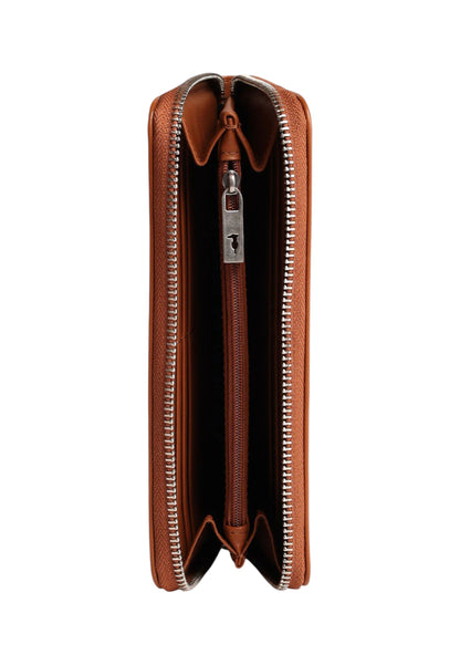 Portafoglio Con Zip Donna Trussardi Large Society I028E000041N