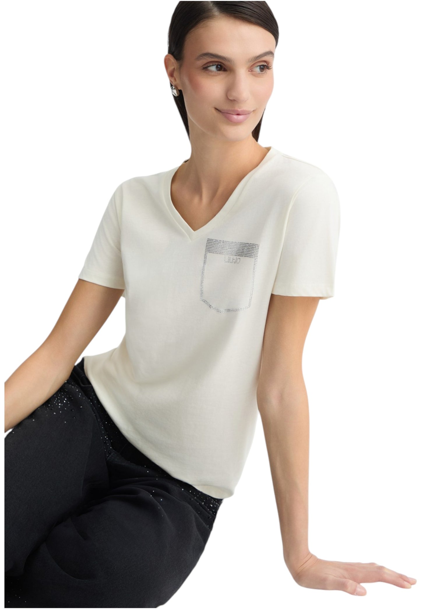 T-Shirt Manica Corta Donna Liu Jo