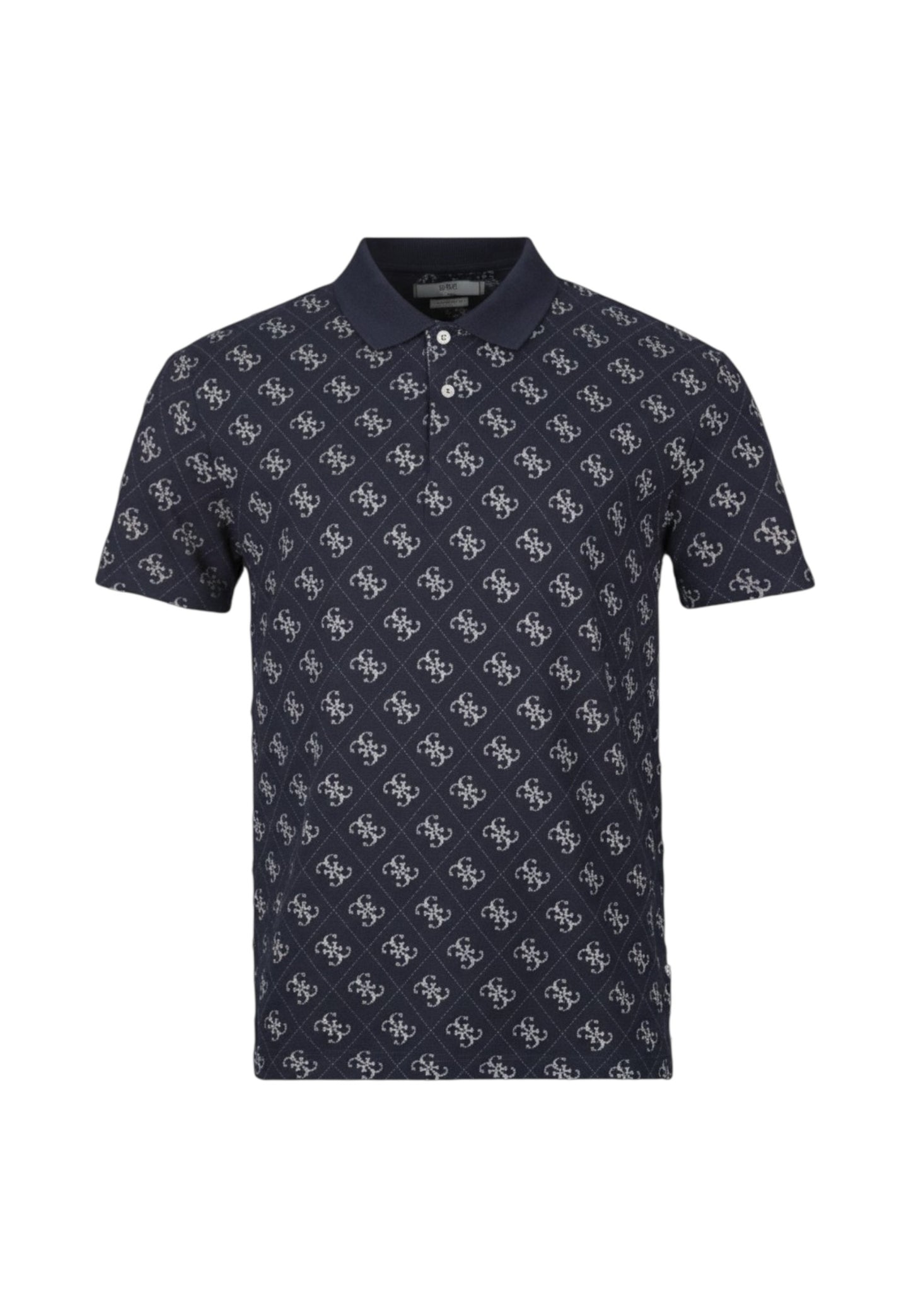 Polo Manica Corta Uomo Guess  All Over 4G Jacqaurd M6GP04K3073