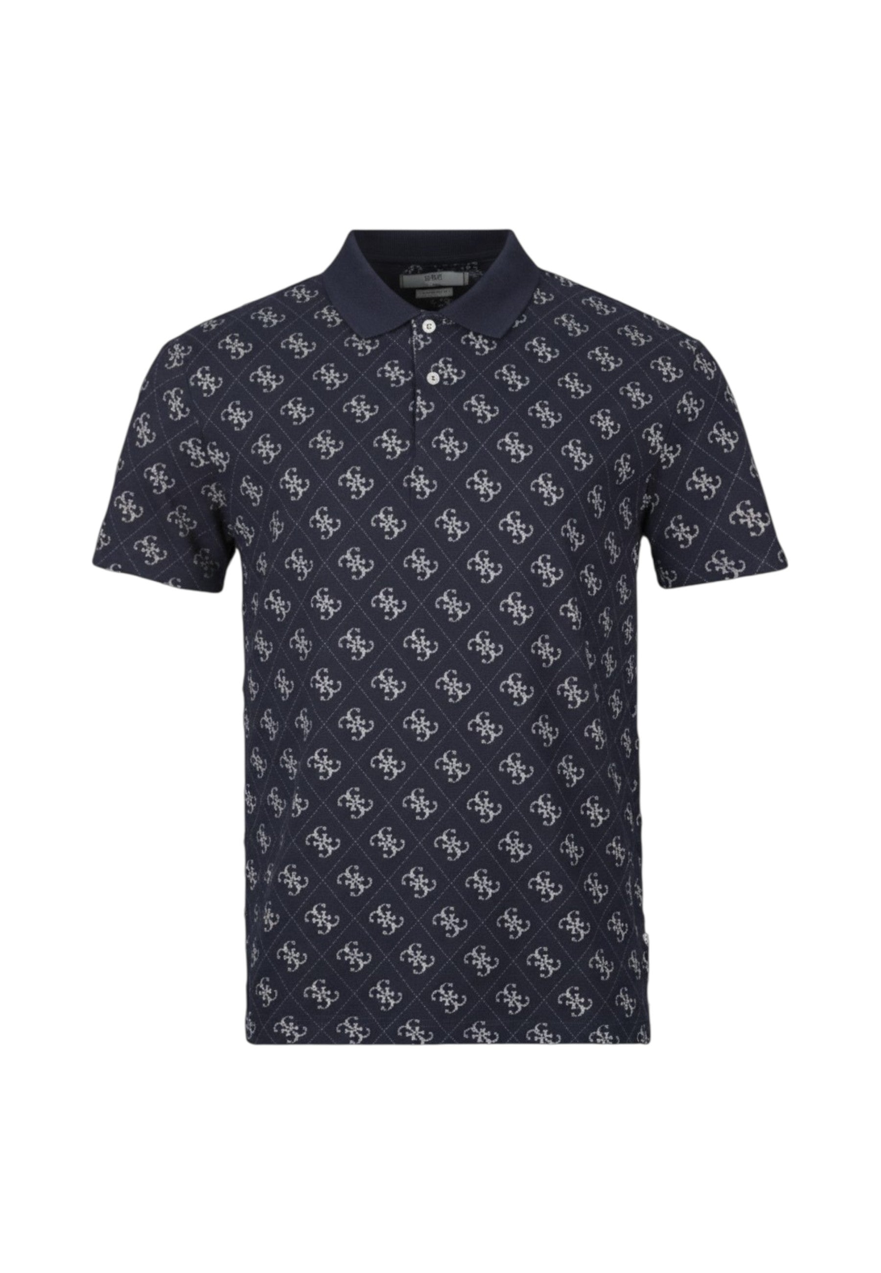 Polo Manica Corta Uomo Guess  All Over 4G Jacqaurd M6GP04K3073
