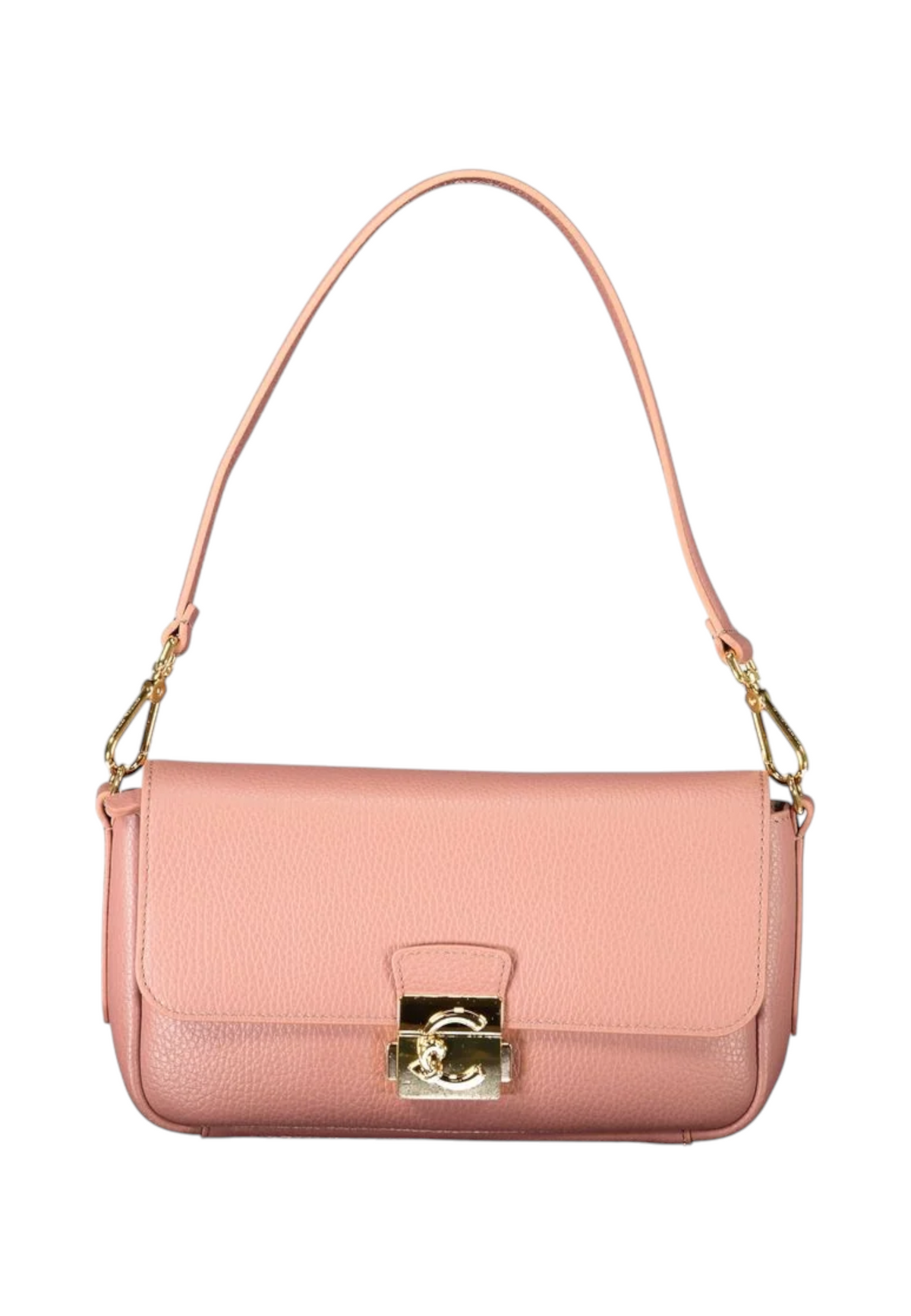 Borsa A Tracolla Donna Coccinelle Pelle con grana, Chiusura con dettaglio lock C-Me Lock E1U4K120201