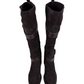 Stivali  Donna Liu Jo In Pelle Scamosciata Con Tacco A Blocco E Doppio Cinturino Colby 02 SF6053PX310