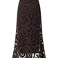 Gonna Lunga Donna Pinko Crochet Geometric Maestrale 106353A354