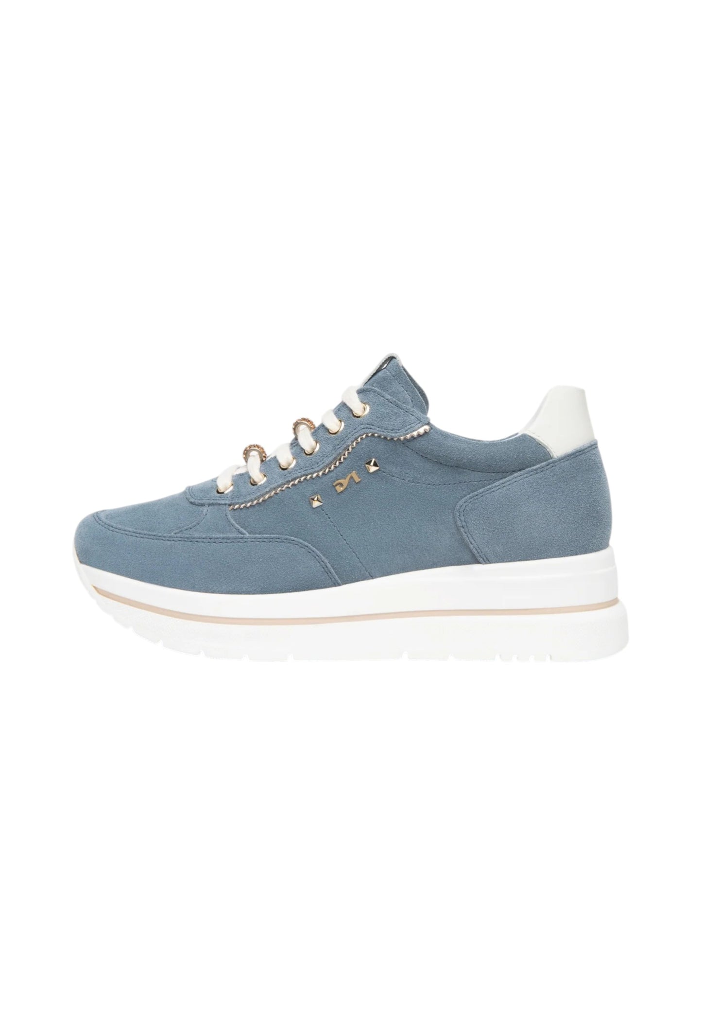 Sneakers Basse Donna Nero Giardini In Pelle Scamosciata  E615200D