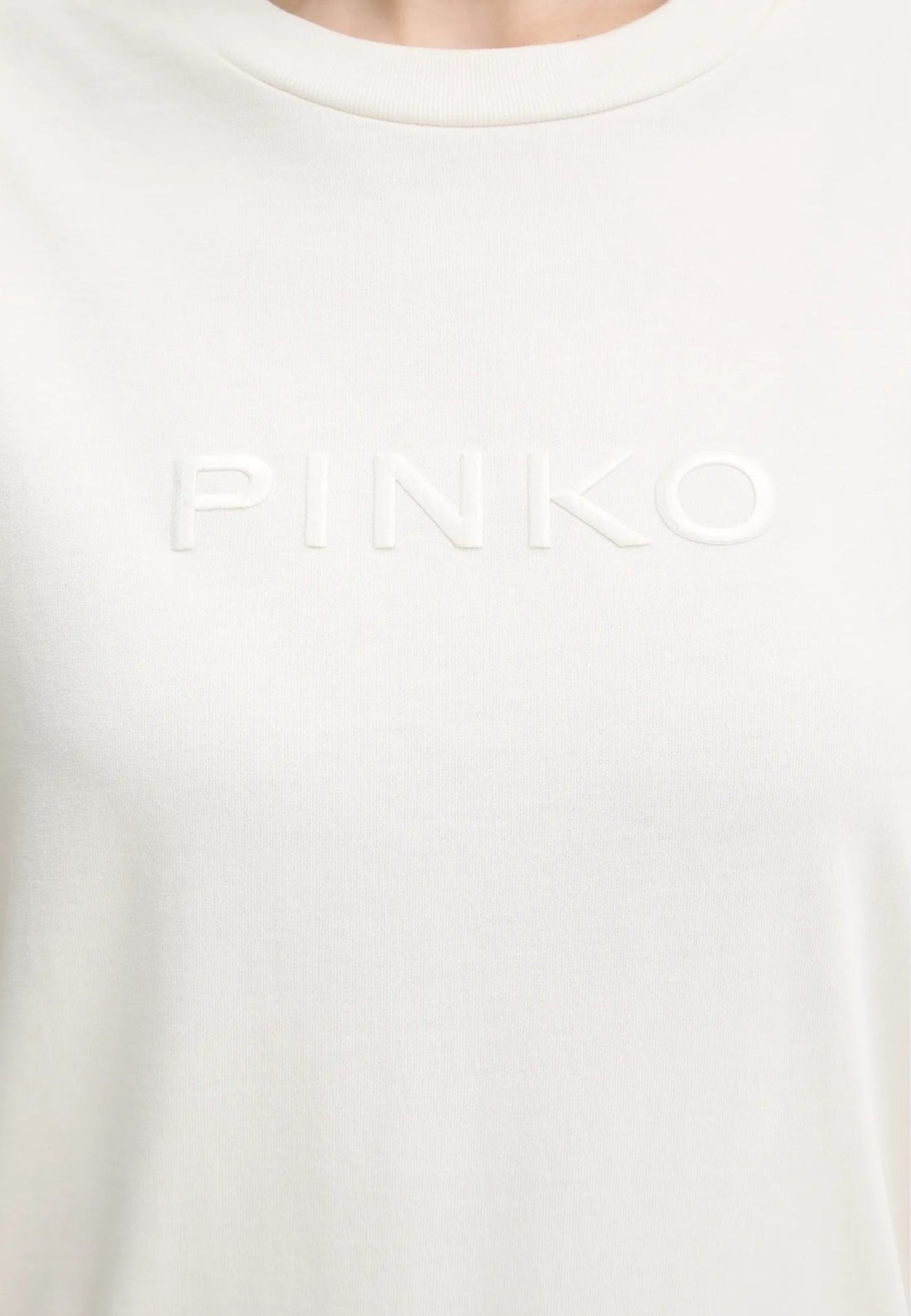 T-Shirt Manica Corta Donna Pinko Ricamo Logo Pinko Start 101752A339