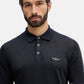 Polo Manica Corta Uomo Aeronautica Militare In Maglia Di Lino  261MA1625UL00935