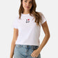 T-Shirt Manica Corta Donna Guess  Gj I Love Gj Reg W6GI45K8HM0