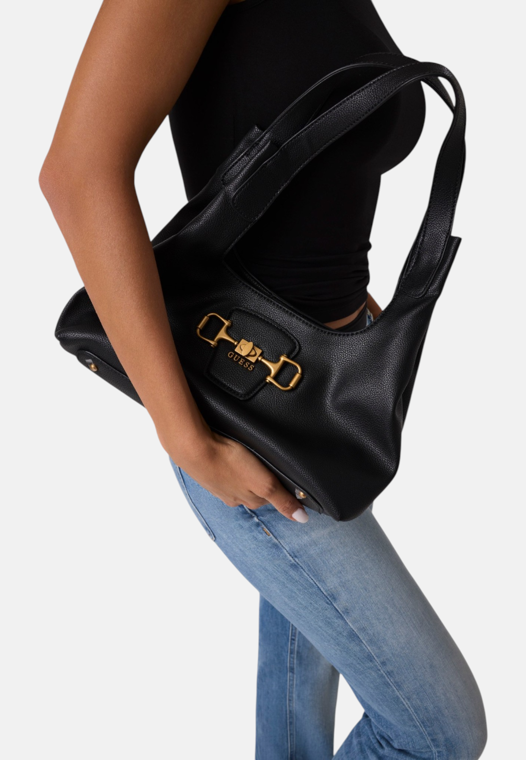 Borsa A Spalla Donna Guess Small Hobo Sunset HWBB2314010