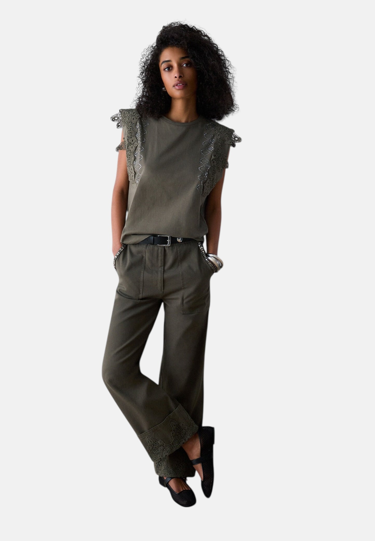 Pantaloni  Donna Liu Jo Tessuto Navetta  WA6296T433A