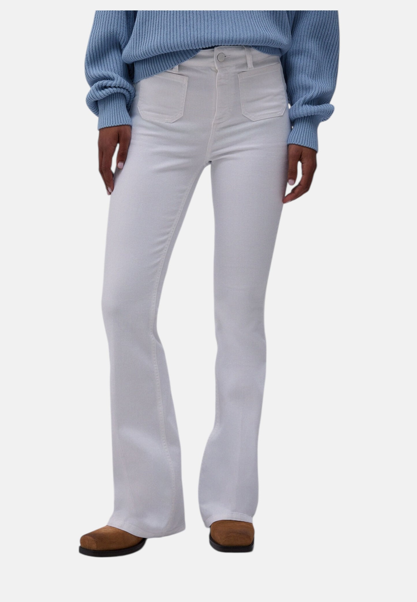 Pantaloni Bootcut Fit Donna Liu Jo Vita Alta Beat Pockets WA6254T443A