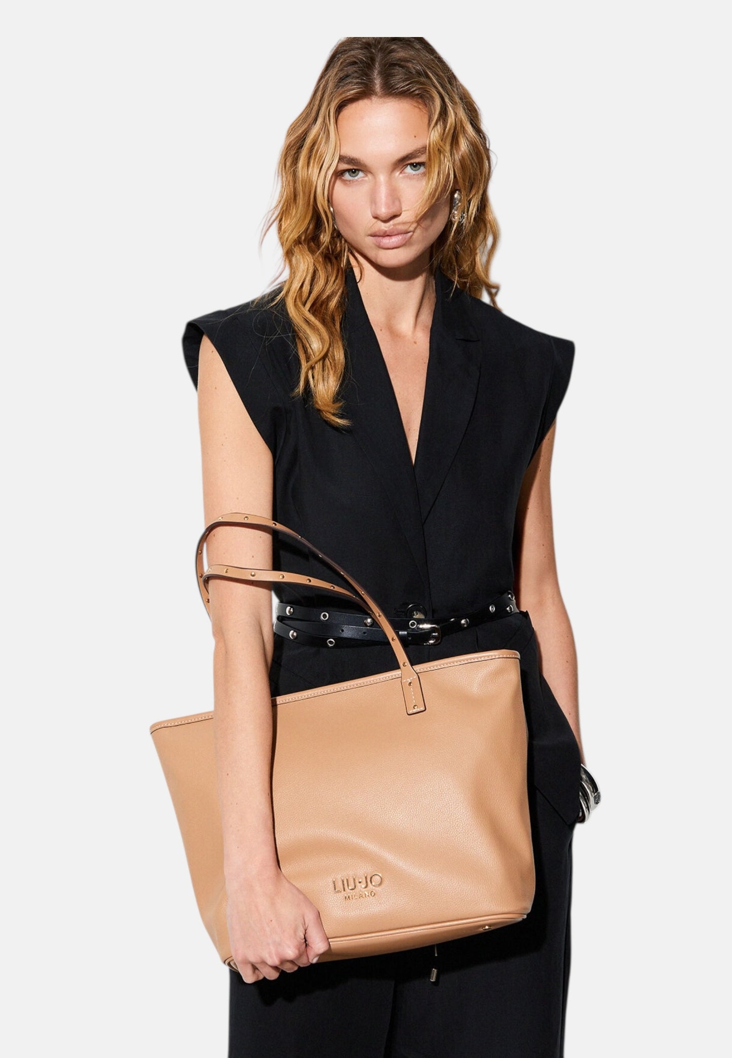 Borsa A Spalla Donna Liu Jo Medium Tote Bag Eco Line AA6070E1012