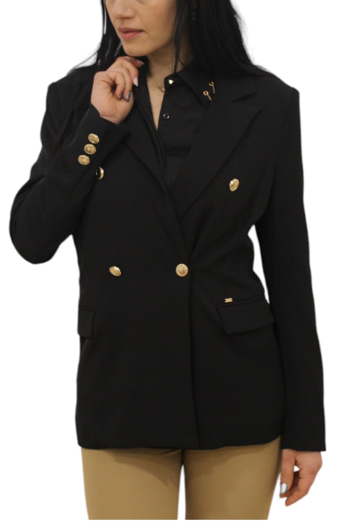 Giacca Elegante Donna Gaudi Doppio Petto  321FD35026