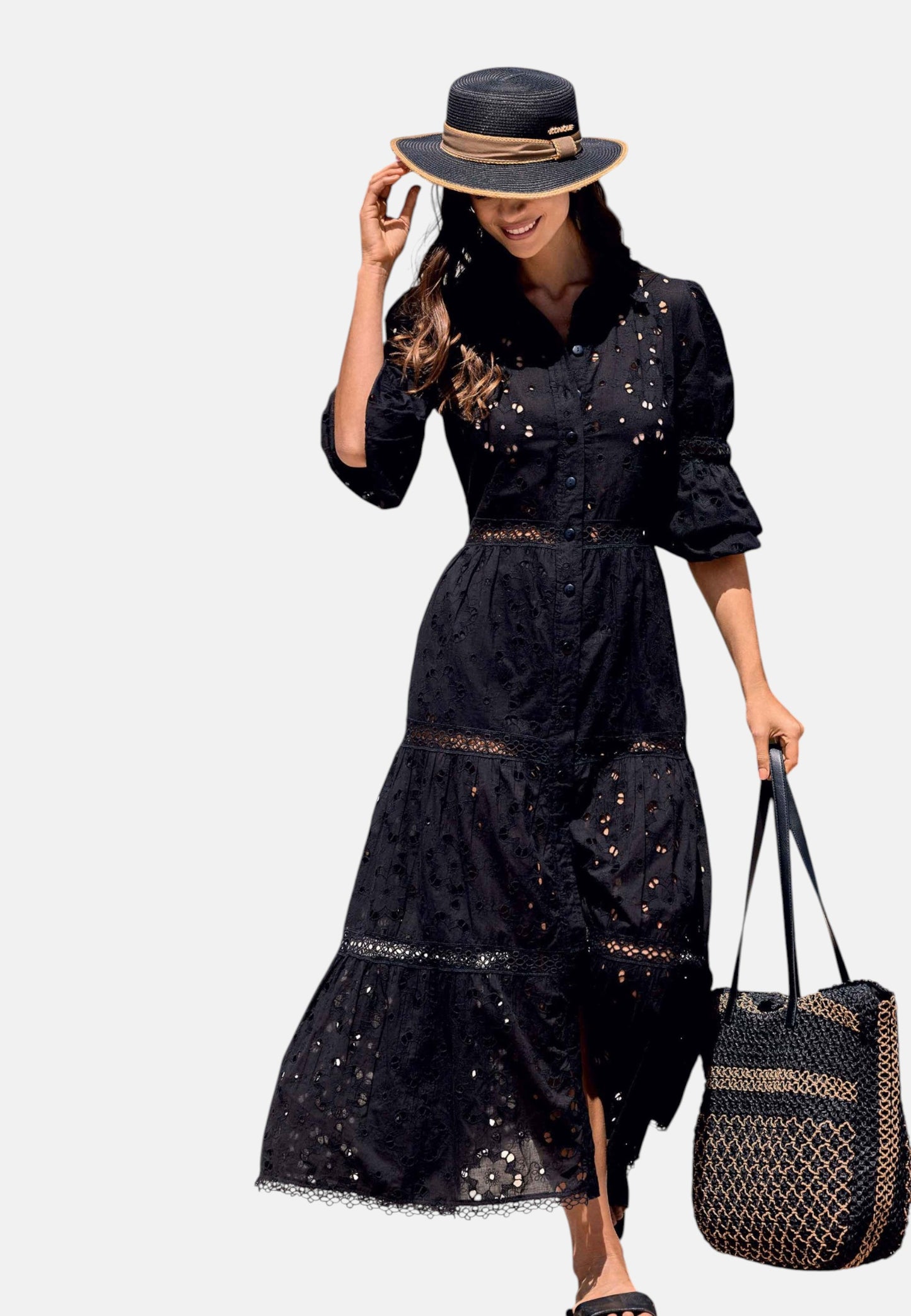 Vestito Lungo Donna Iconique Chemiser Joanna IC26-008
